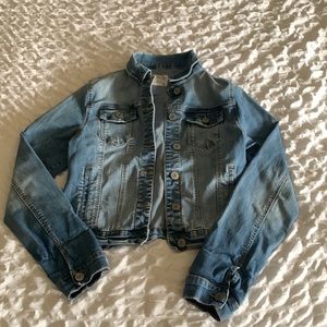 Papaya denim jacket Girls Size large